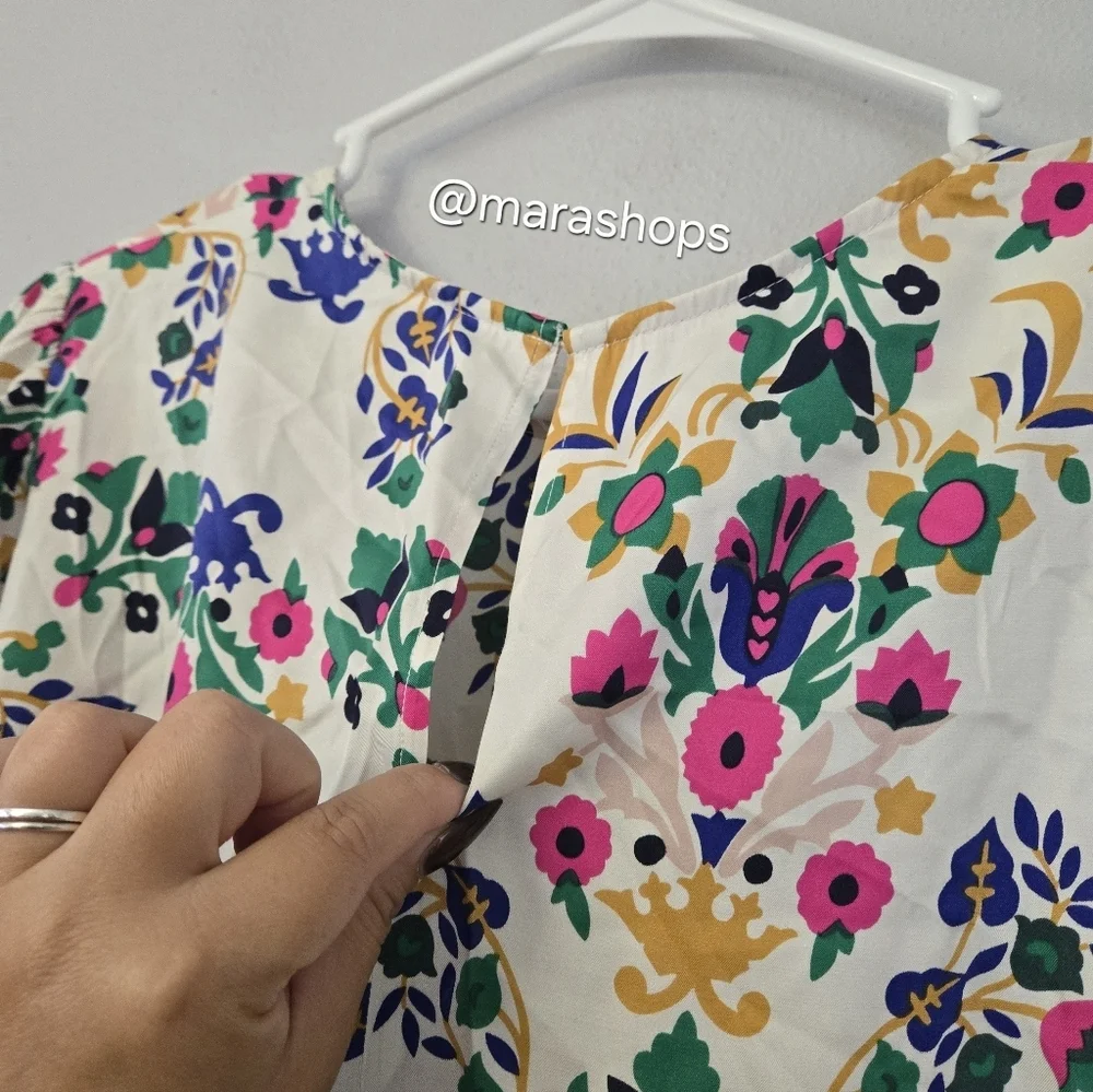 Boden Adriana Puff Sleeve Top